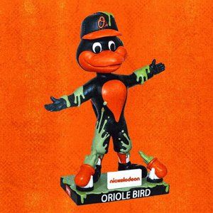 2023 Oriole Bird Nickelodeon Bobblehead Baltimore Orioles New in Box!